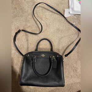 Coach Black crossbody. Like new.